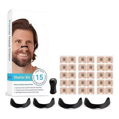 Dilatador Nasal Magnético + 30 Adesivos