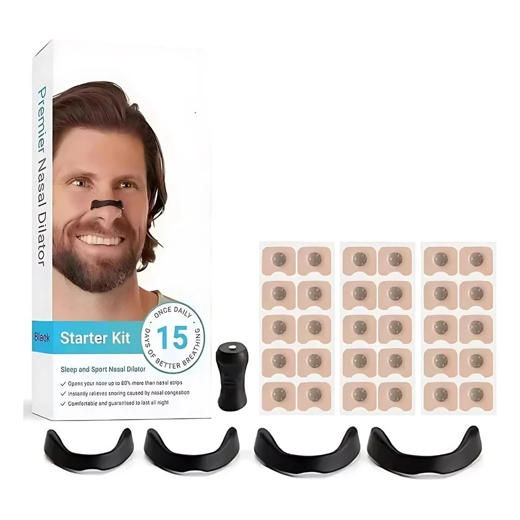 Dilatador Nasal Magnético + 30 Adesivos