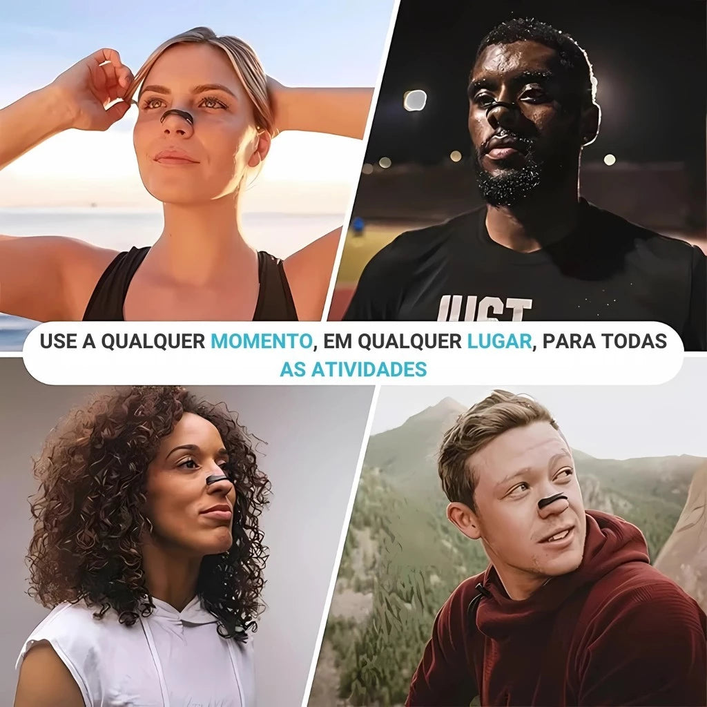 Dilatador Nasal Magnético + 30 Adesivos